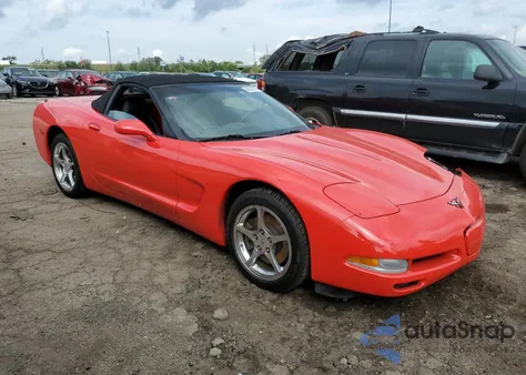 2002 Chevrolet Corvette из США, поврежденный, VIN 1G1YY32G425128263